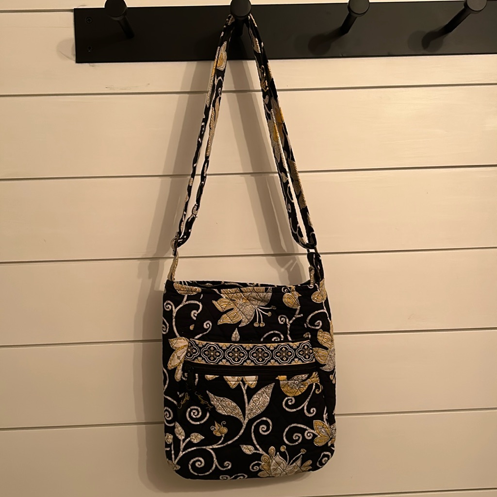 Vera Bradley Yellow Bird Hipster Crossbody